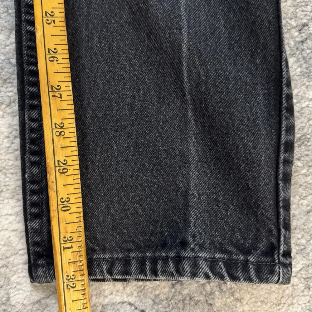 Vintage 1990s Levis 505 Mens Jeans 34x34 Black Made In USA
